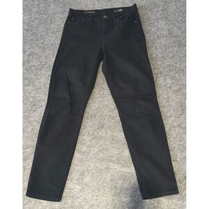 J‎ Crew High Rise Skinny Black Denim Jeans Women's Size 28